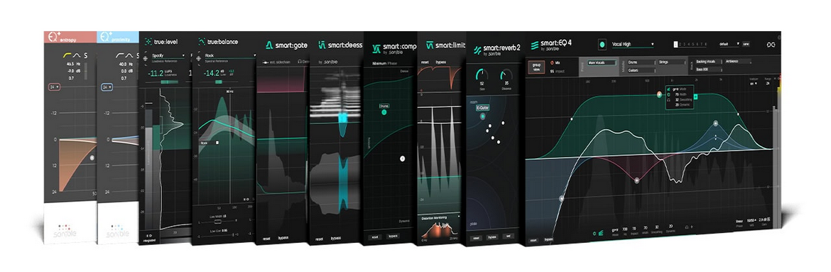 Sonible Studio bundle & learn bundle & Prime vocal